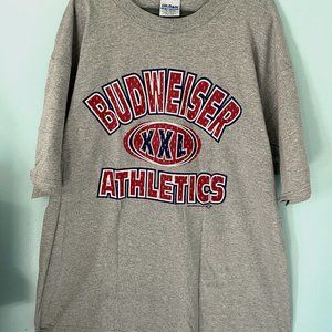 Budweiser XXL Athletics VTG 90's T Shirt